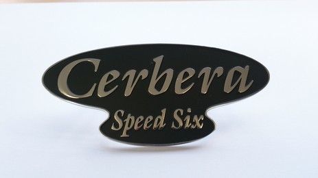 cerbera speed six badge