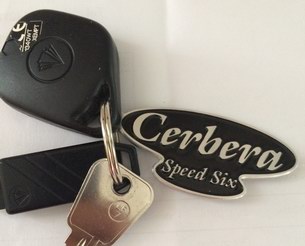 cerbera speed six keyring