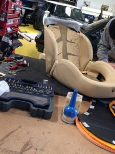 cerbera seat repair