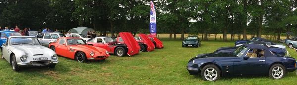 Darling Buds Car show TVR car club 2017