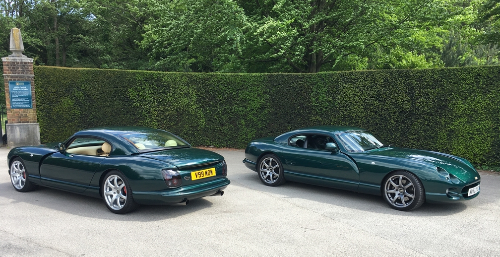 seeing double - two tvr cerberas