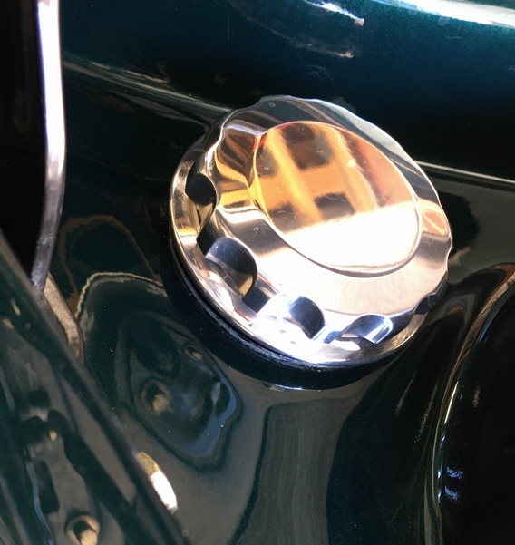 TVR Cerbera alloy fuel cap