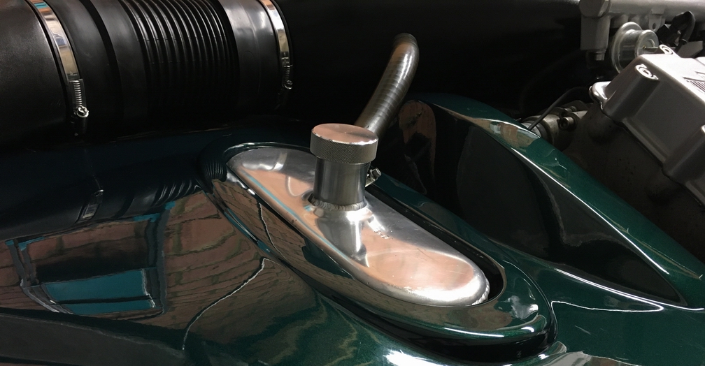 TVR Cerbera polished oil tank 1