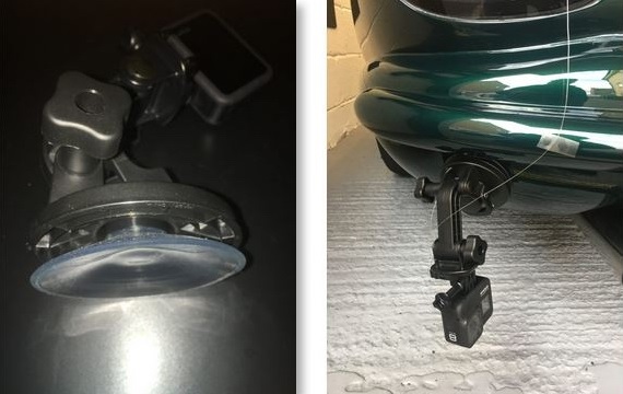 gopro car body bumper mount