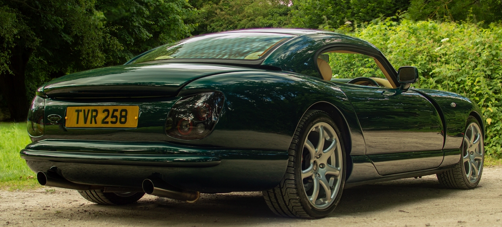 TVR Cerbera rear side