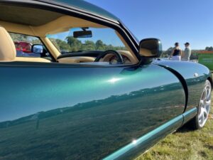 Leeds Castle motors by the moat 2024
