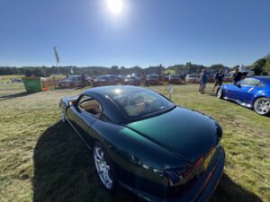 Leeds Castle motors by the moat 2024