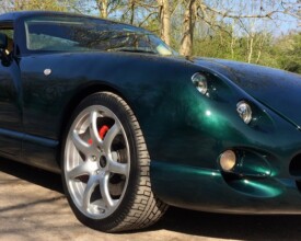 Cerbera twin headlamps side