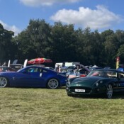 Leeds Castle motors by the moat 2024