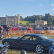 Leeds Castle motors by the moat 2024