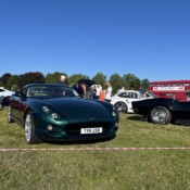 Leeds Castle motors by the moat 2024