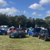 Leeds Castle motors by the moat 2024