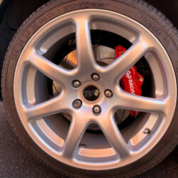 front brake caliper AP racing CP9200 fitted