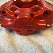 painted rear caliper